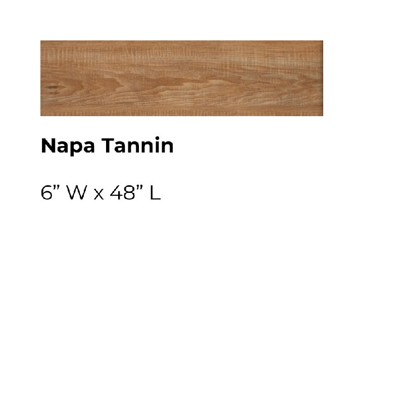 ADURA®Flex with Microban® Napa 6" x 48" x 2.5mm Oak Luxury Vinyl Plank w/ 20mil wearlayer, Tannin