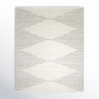 Thurman Hand Knotted Geometric Indoor Rug