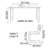 Retro And Elegant Rectangular Dining Table-113722539