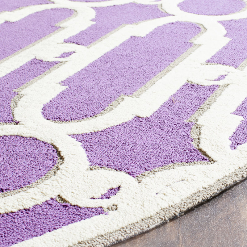 Tapis en coton Sheeran Newport, Rond 6 pi