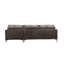 Canapé et chaise longue en velours de 99 po Amireah-1741606284-1741606287