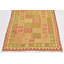 Tapis de la zone en laine beige/vert 3 pi x 4 pi 10 po one-of-kind-noué la main Elland