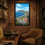 Scénario et paysages urbains Cape Town Coastal City avec table de montagne et voiliers-1015948868