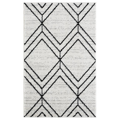 Tapis géométrique Marrufo Performance