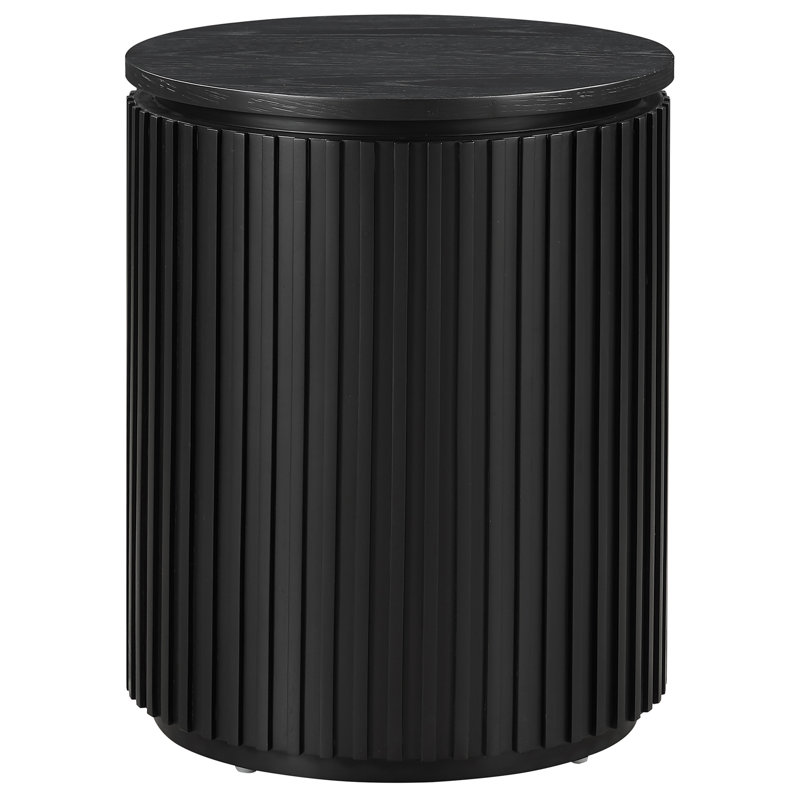 Fiammetta Colvin End Table, Black