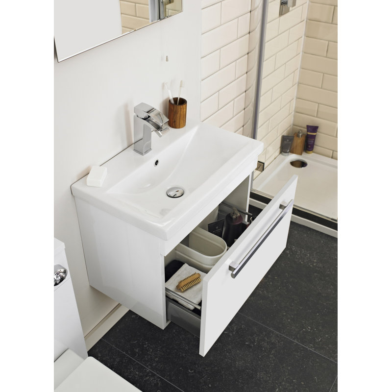 Eden 1010mm Single Bathroom Vanity with Integrated Ceramic Basin
