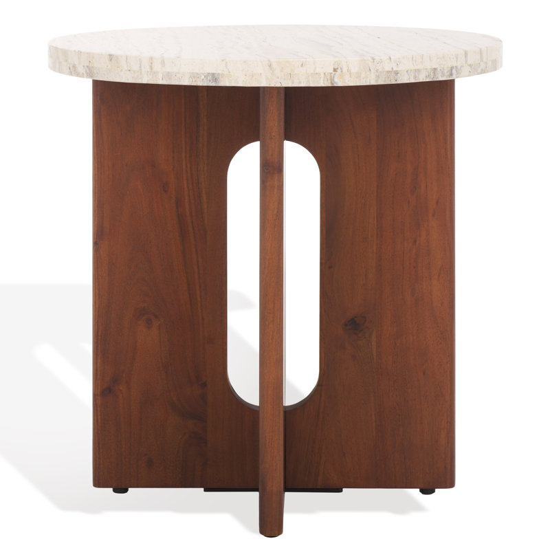 Malachi End Table, Brown