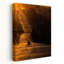 «Golden Hour Cyclist Peaceful Serene Abstract Sunrise Sunset», reproduction d'art-129717875