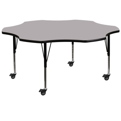Goddard Commercial Adjustable Height Flower Activity Table
