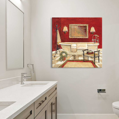 " Salon Rouge IV " by Charlene Olson