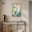 Greenery Raindrops Green Abstract Wall Art by Art Remedy-102547984-102547988