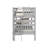 Treva Solid Wood Standard Twin over Twin Bunk Beds, 3 Step Ladder, Gray-1852120529