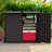 4 ft. 3 in. W x 2 ft. 5 in. D Plastic Horizontal Garbage Shed-51219928