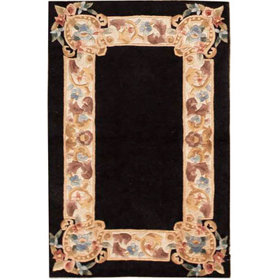 Castilian II Oriental Area Rug in Black/Brown