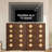 Dresser for Bedroom, Tall Dresser for Closet with Decorative Drawer Front Boho Large Clothes Storage Cabinet-871812042