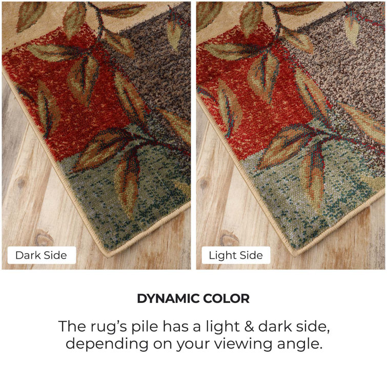 Winston Porter Ramona Performance Beige Rug & Reviews | Wayfair