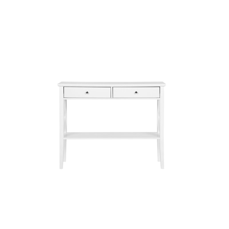Halle 100cm Console Table, White