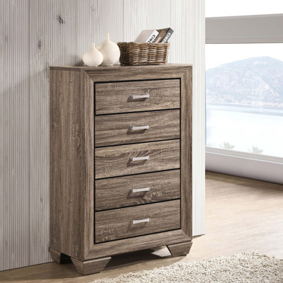 Commode de chambre 5 tiroirs Harrison