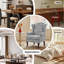 Upholstered Wingback Chair-1557988241