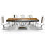 Signature Walnut Wood Dining Table-947638717