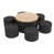 Black/Maple