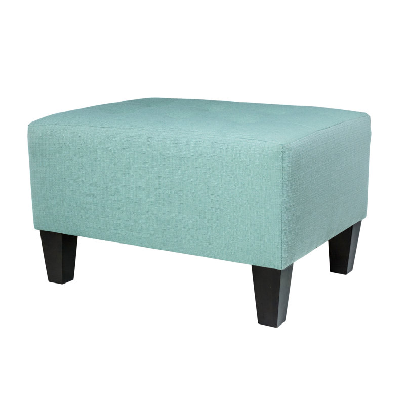 Labelle Upholstered Ottoman, SeaMist