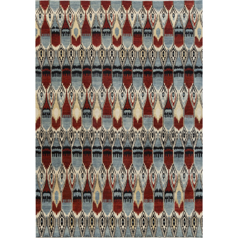 Ikatville One-of-a-Kind 9'10" X 13'9" Area Rug