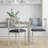 Gracie Oaks Cross Back Upholstered Dining Chair-1505396105