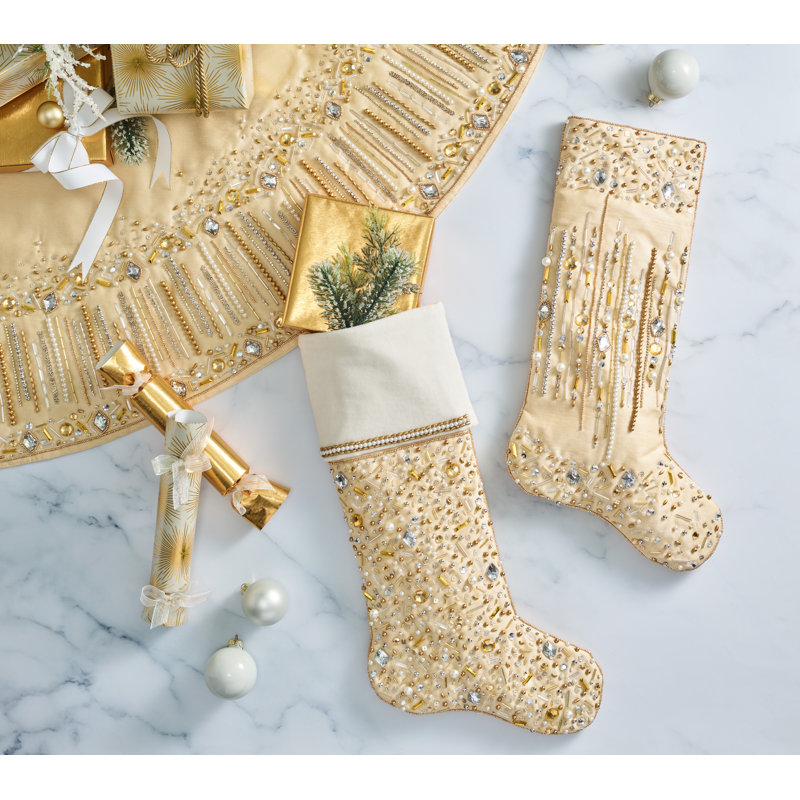 Gilded Spray Stocking