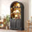 70''H x 31.4''W  Arched Dining Hutch-212703807