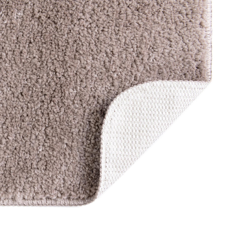 Carennac Non-Slip Bath Mat, Taupe