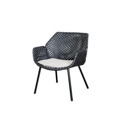 Vibe Lounge Chair - Black/Graphite/Light Brown