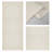 Clay 7-Panel Single Rail Panel Track Extendable 58"-98"W x 91.4"H, Panel width 15.75"