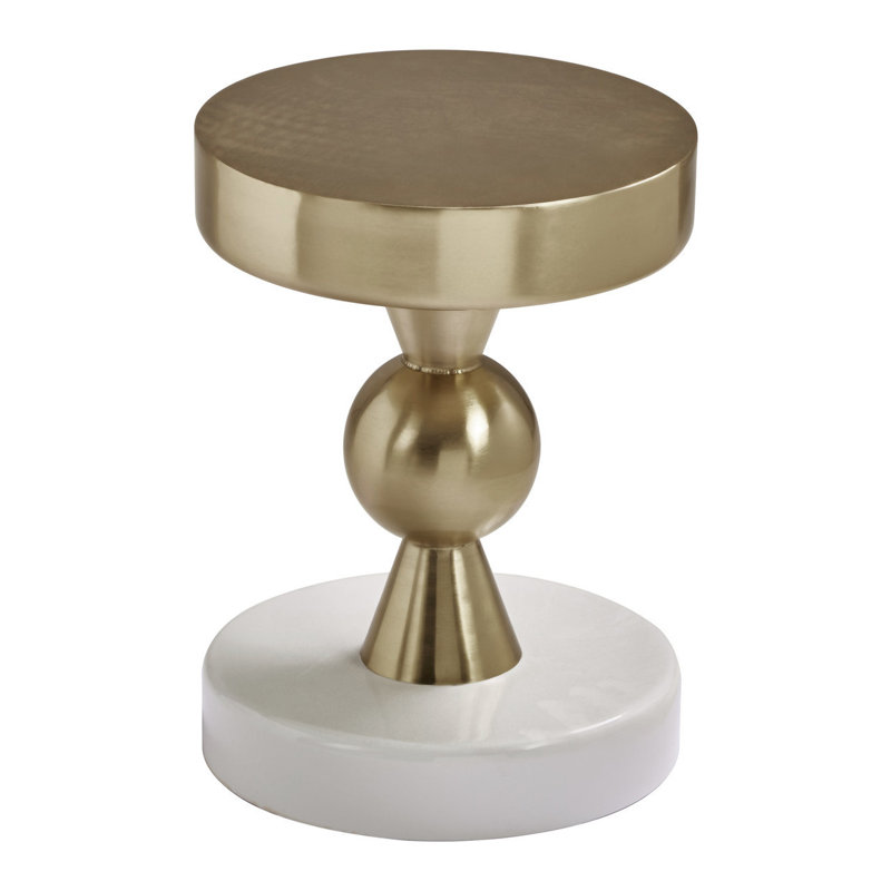 Herrald Pedestal End Table