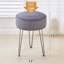 Vanity Accent Stool with Metal legs-1903850500