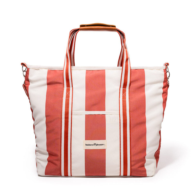 Sac fourre-tout Cooler, Rouge / Blanc