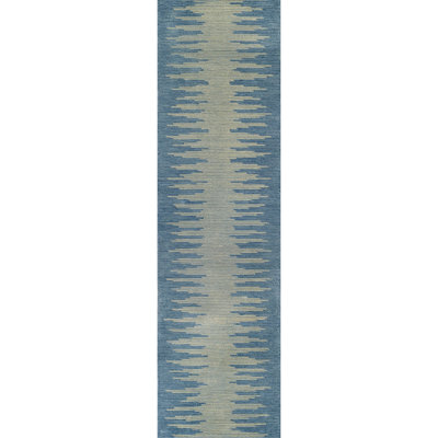 Tapis en laine touffeté à la main Abrash Ikat