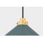 Clivedon Pendant in Aged Brass and Soft Studio Green by Mark D. Sikes-990064204-990064205-990064193