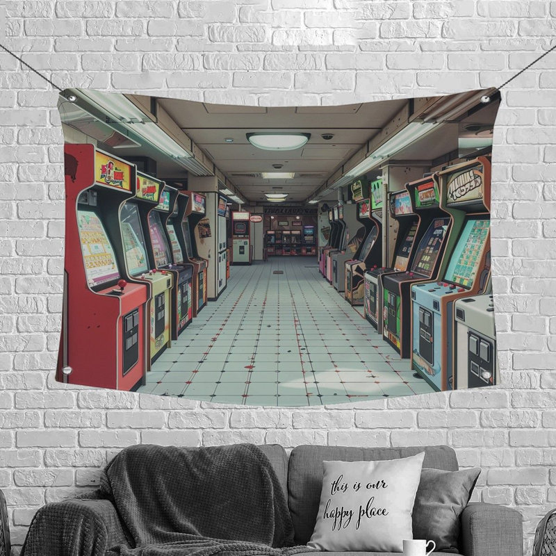 Tapisserie en microfibre, H 50 po x l 60 po