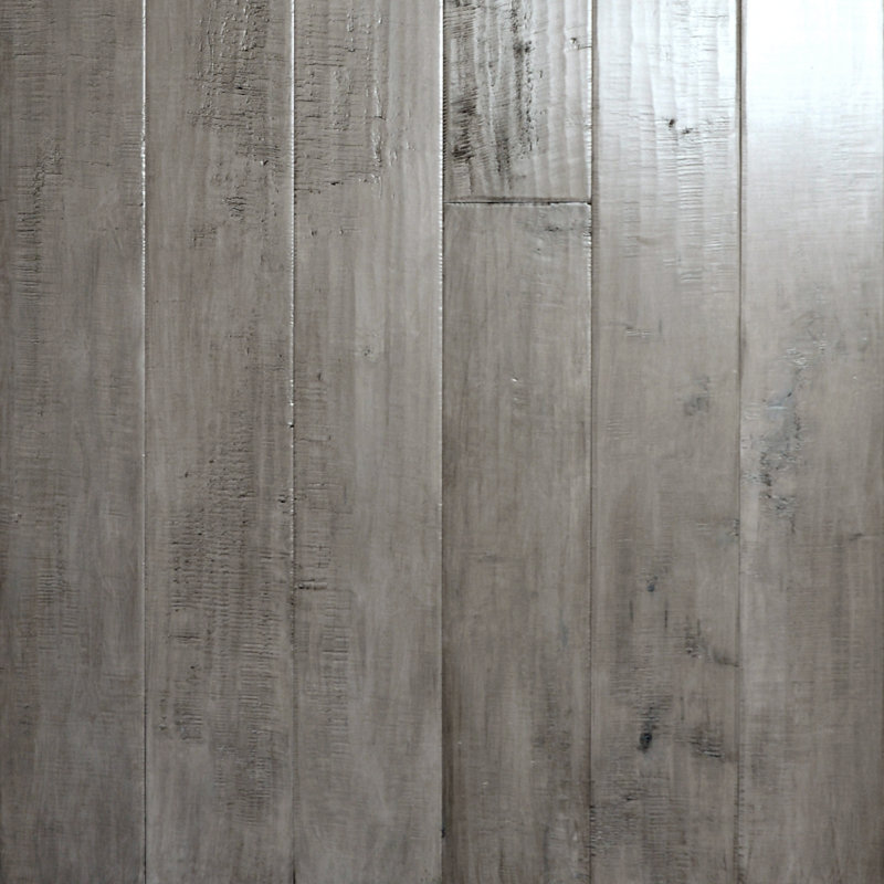 Parquet massif en érable de 1/2 po d'épaisseur x 7 1/2 po de largeur x longueur variable, Cascina