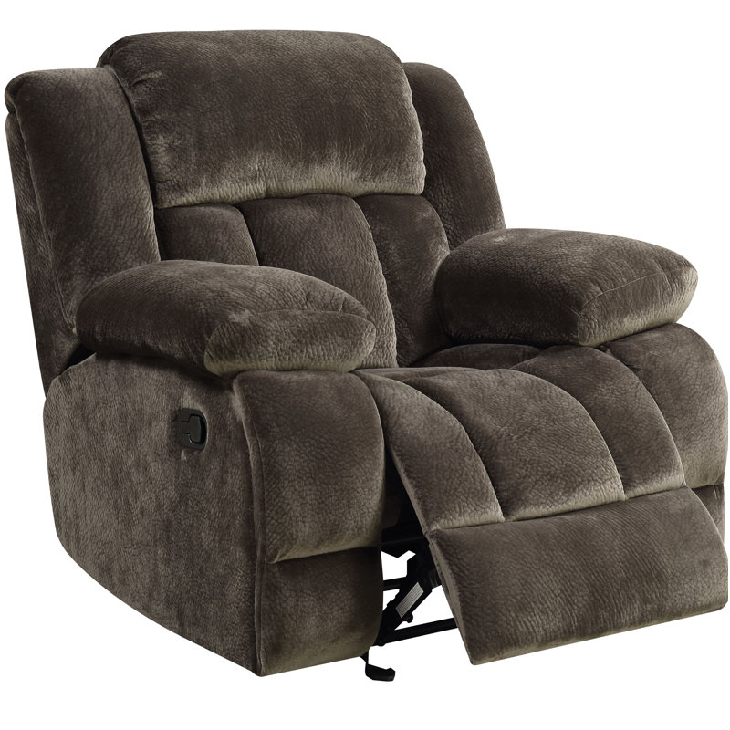 Fauteuil inclinable manuel oscillant standard de 44 po de largeur Shamavi