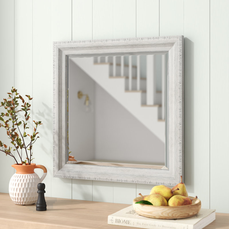 Flat Mirror, 28" H x 22" W
