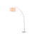 78" Silver Arch Standing Floor Lamp