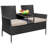 Margueriette Wicker 2 - Person Patio Conversation Set with Cushions-2108411215