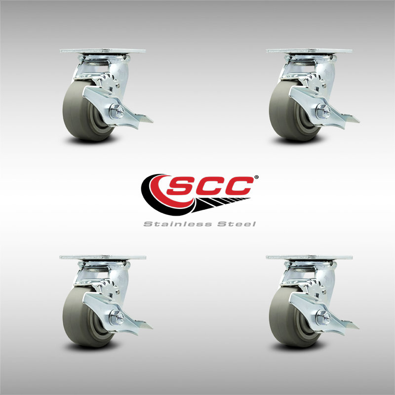 Thermoplastic Swivel Caster