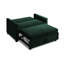 Matt 2 Seater Velvet Sofa Bed-99442567