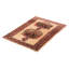 Tapis brun clair Teimani 3 pi 2 po x 4 pi 5 po