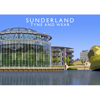 'Sunderland' by Richard O'Neil - Print