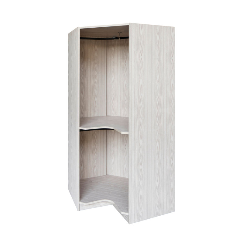 Commode naturelle, garde-robe de coin