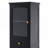Elegant Glass Door Bathroom Cabinet with Adjustable Shelves and Spacious Storage Perfect for Modern Decor and Organization-1761669587